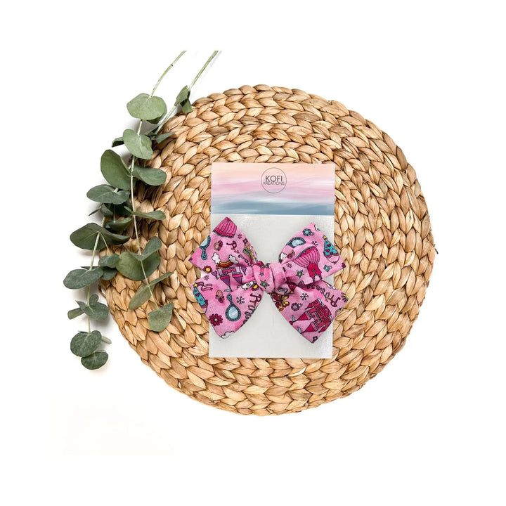 Audrey | Glamor Fun Hand-Tied Hair Bow