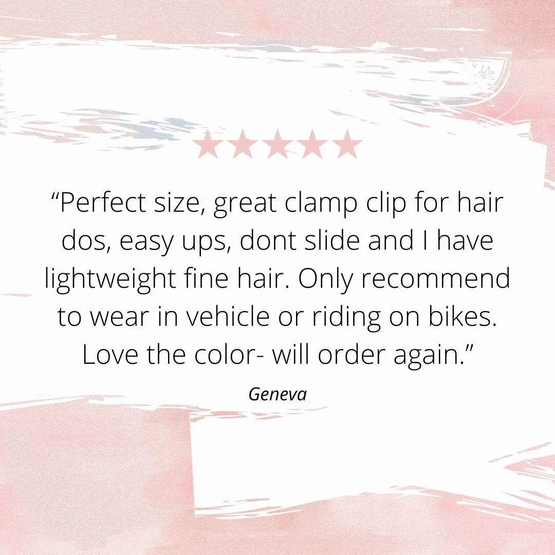 Dark Gold Hair Claw Clip