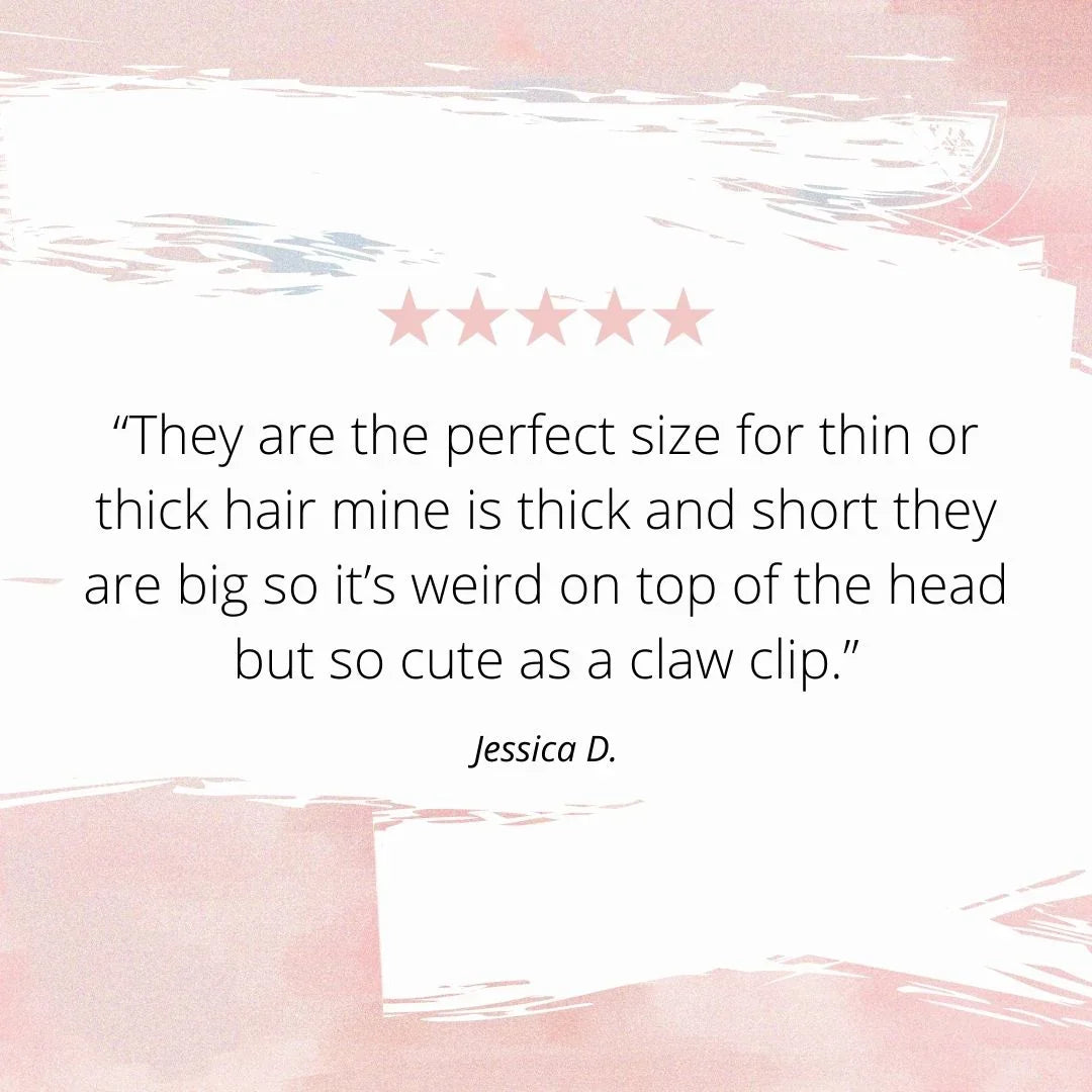 Blue Hair Claw Clip