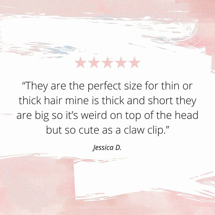 Blue Hair Claw Clip
