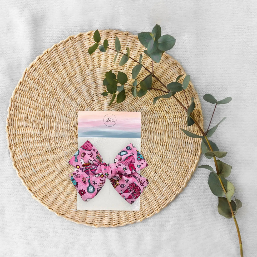 Audrey | Glamor Fun Hand-Tied Hair Bow