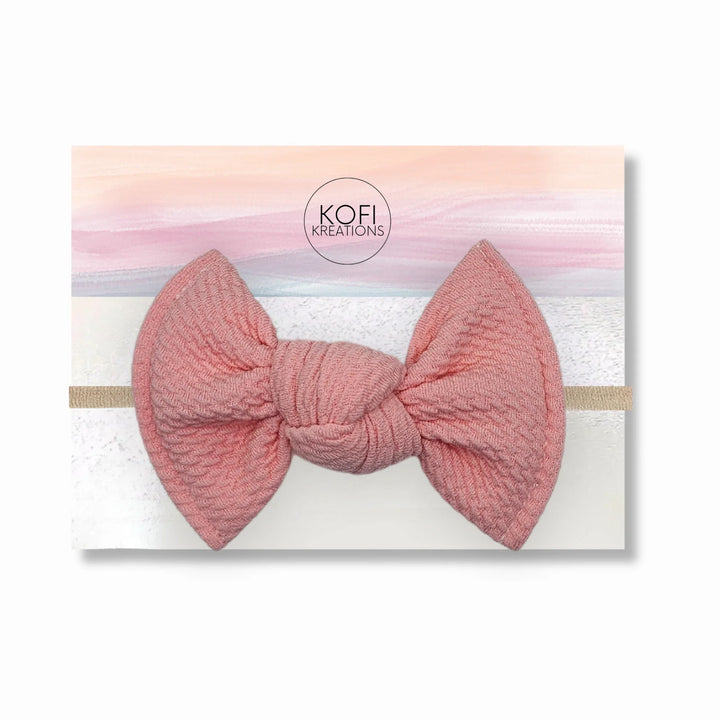 Light Pink | Knot Hair Bows