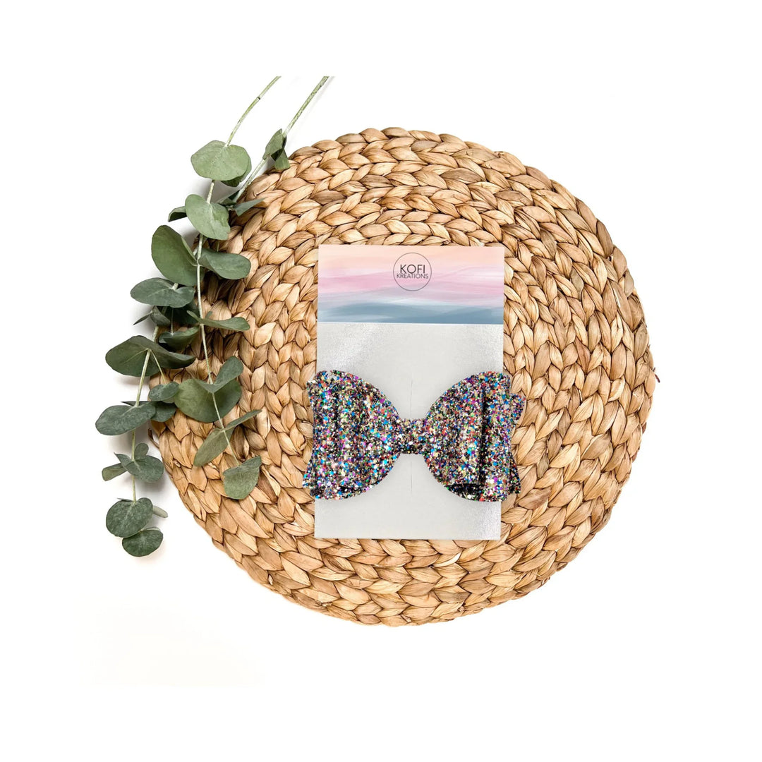 Dazzle | Josie Glitter Hair Bow