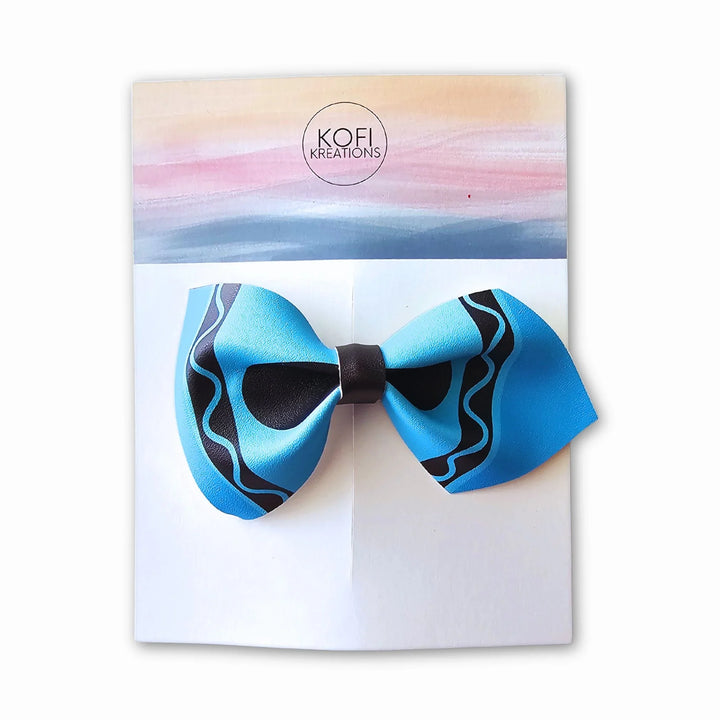 Crayon | Faux Leather Hair Bows