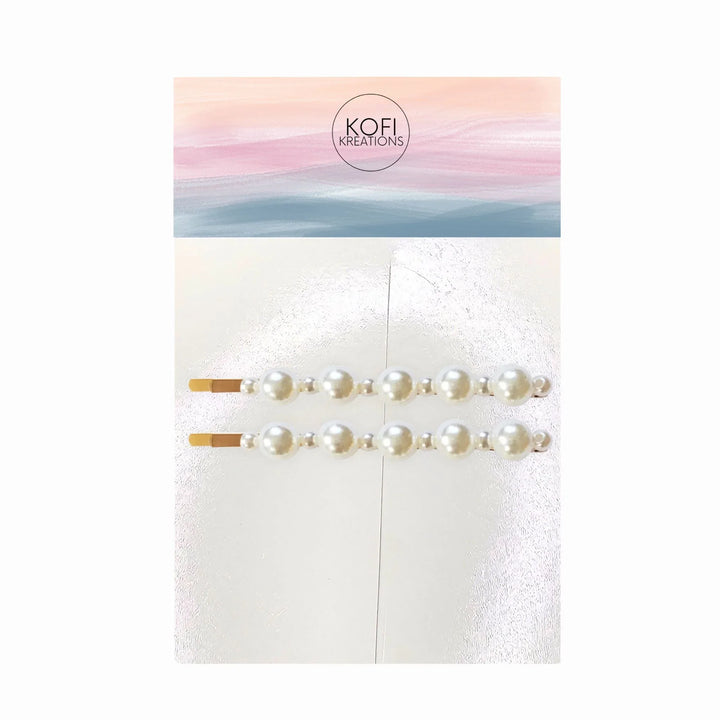 Large Pearl Bobby Pins