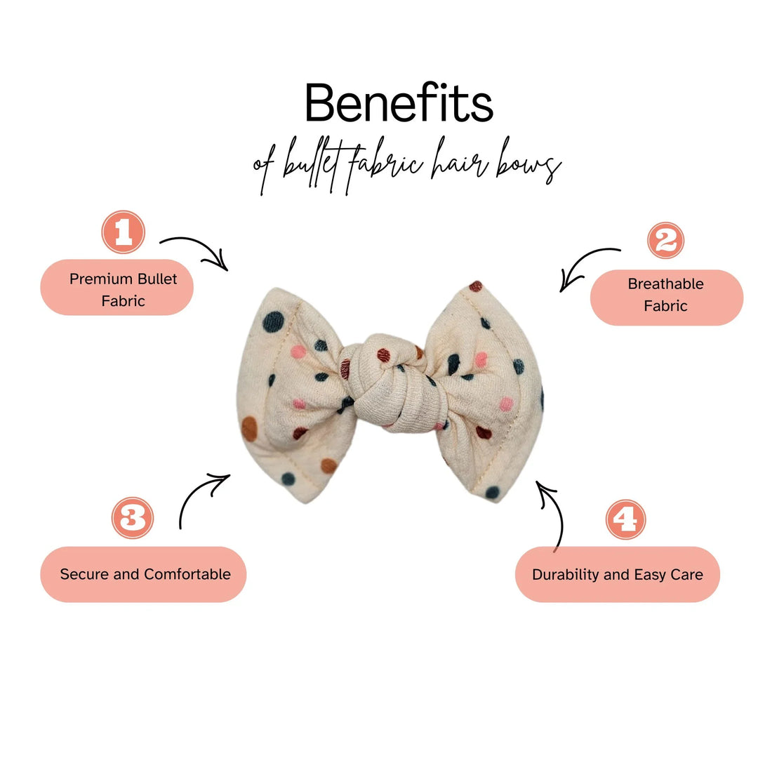 Red | Knot Hair Bows