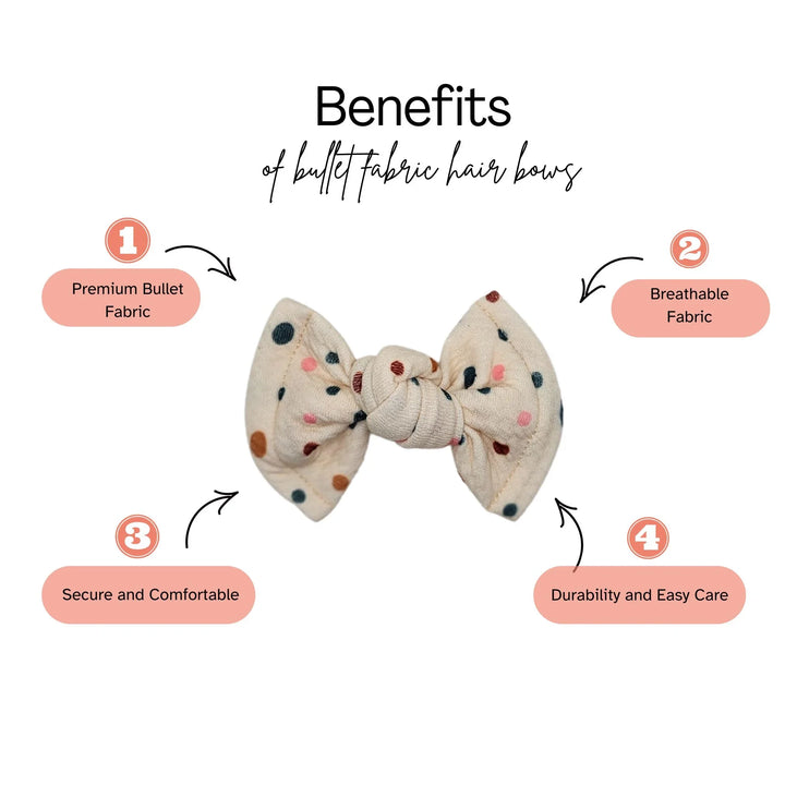 Red | Knot Hair Bows