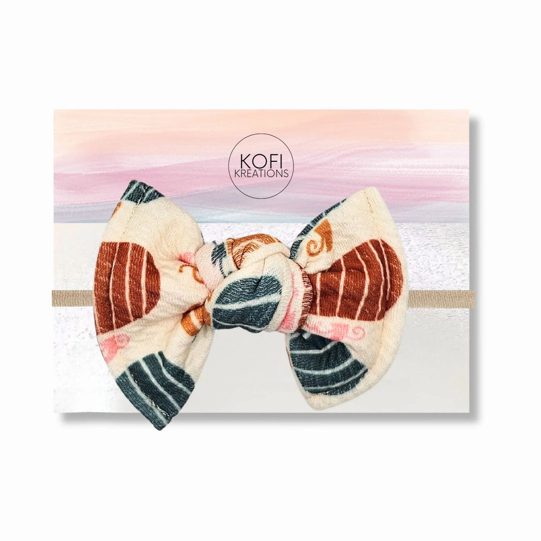 Pumpkin | Knot Hair Bows