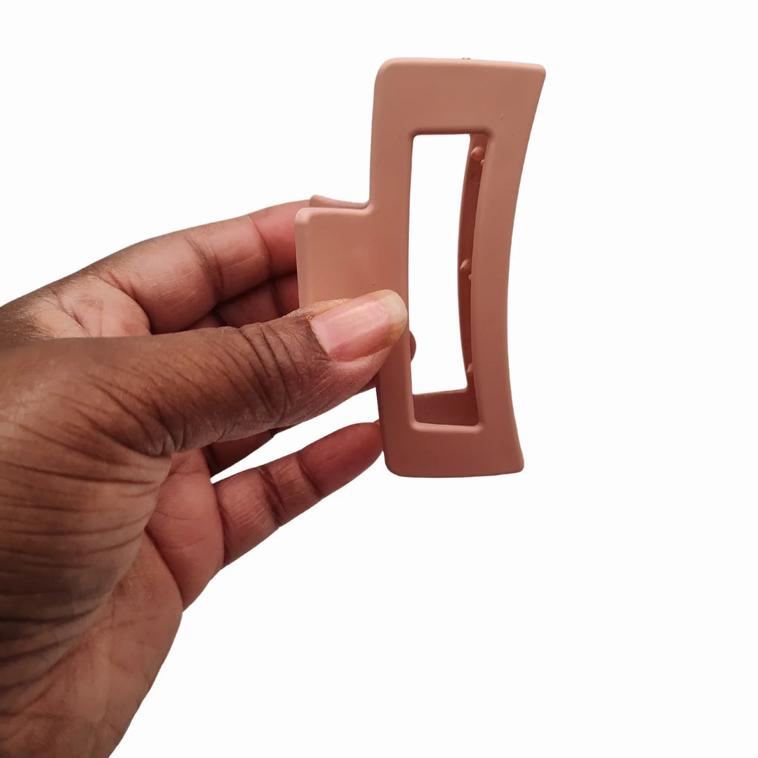 Salmon Box | Hair Claw Clip
