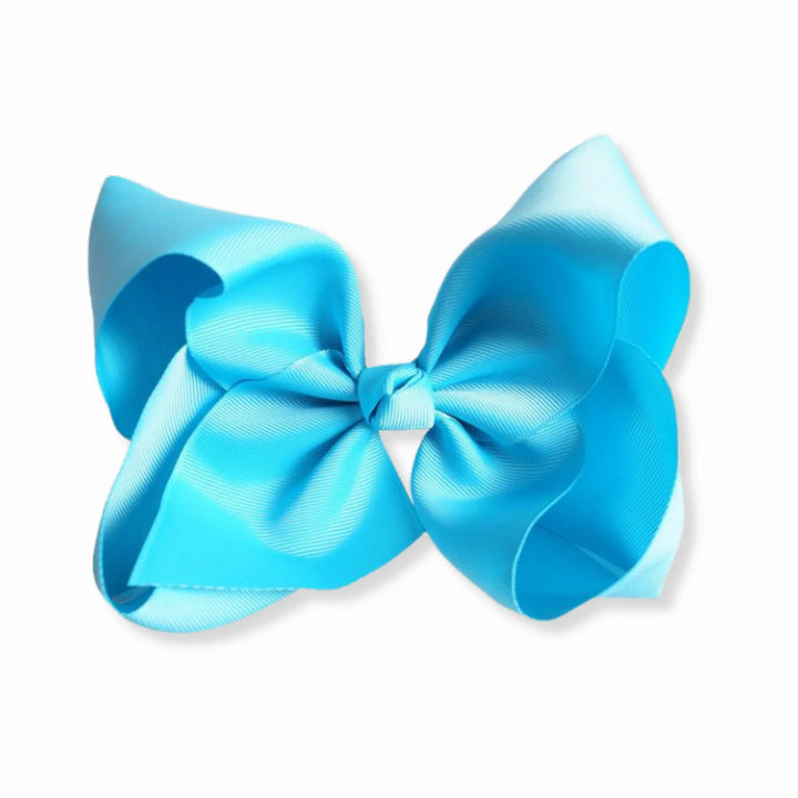 Light Blue | Grosgrain Ribbon Hair Bow