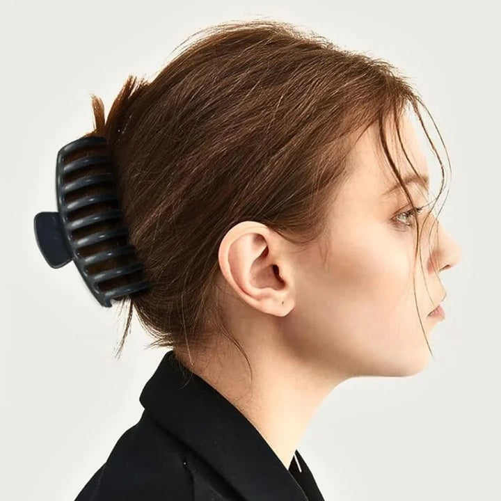 Purple Matte Hair Claw Clip