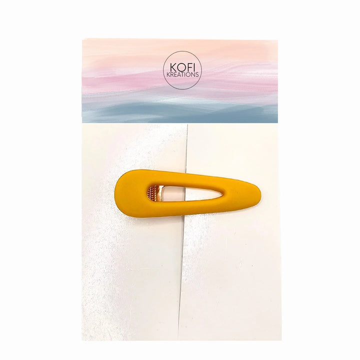 Pastel Snap Hair Clips