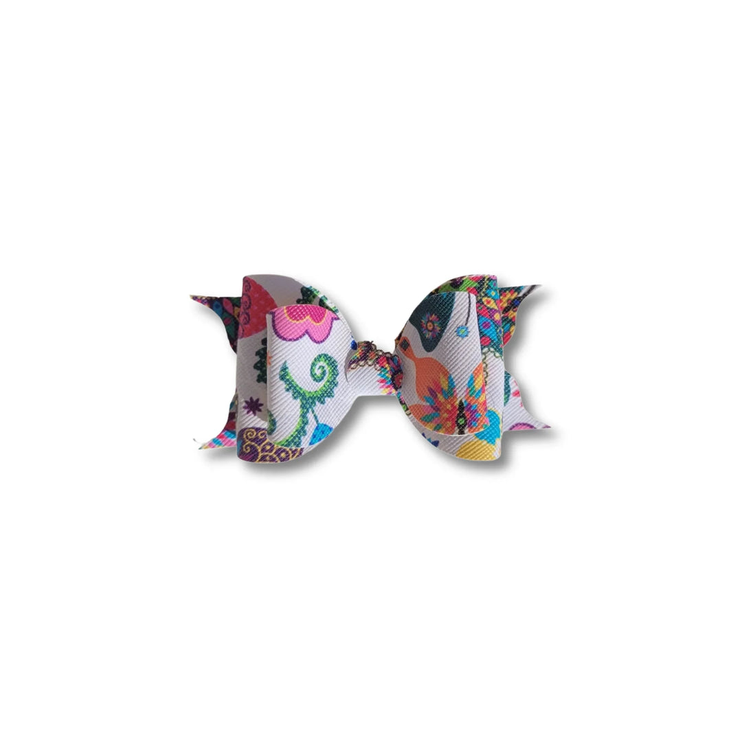 Ella | Jazzy Faux Leather Hair Bow