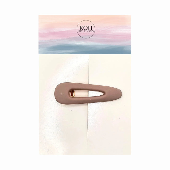 Pastel Snap Hair Clips