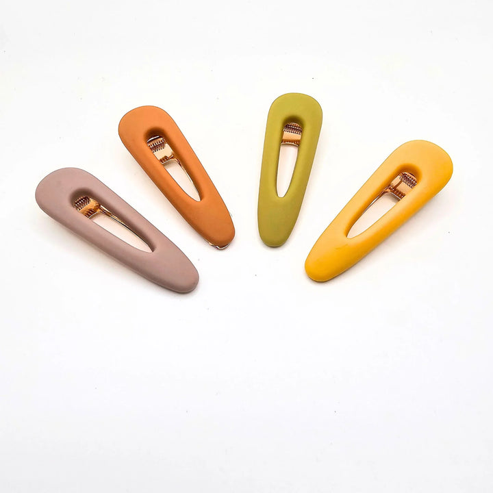 Pastel Snap Hair Clips