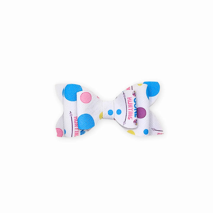 Luna | Gone Hunting Faux Leather Hair Bow