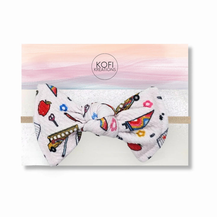 School Days | Knot Hair Bows
