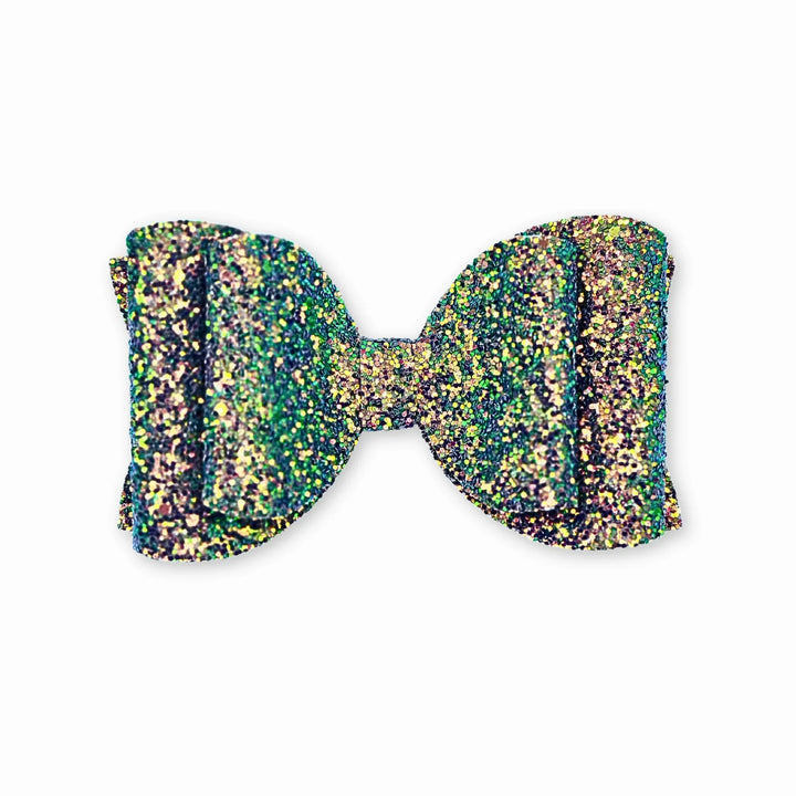 Emerald Gold | Josie Glitter Hair Bow