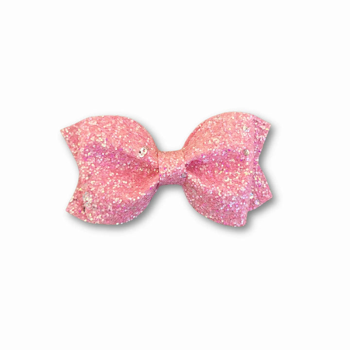 Pinch | Pink Glitter Hair Bow
