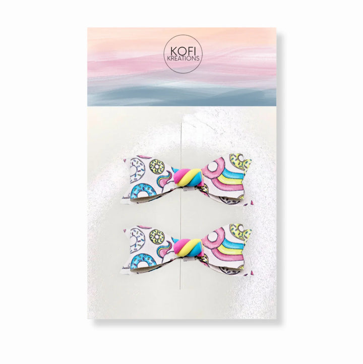 Delightful Doughnut Livi Hair Bows