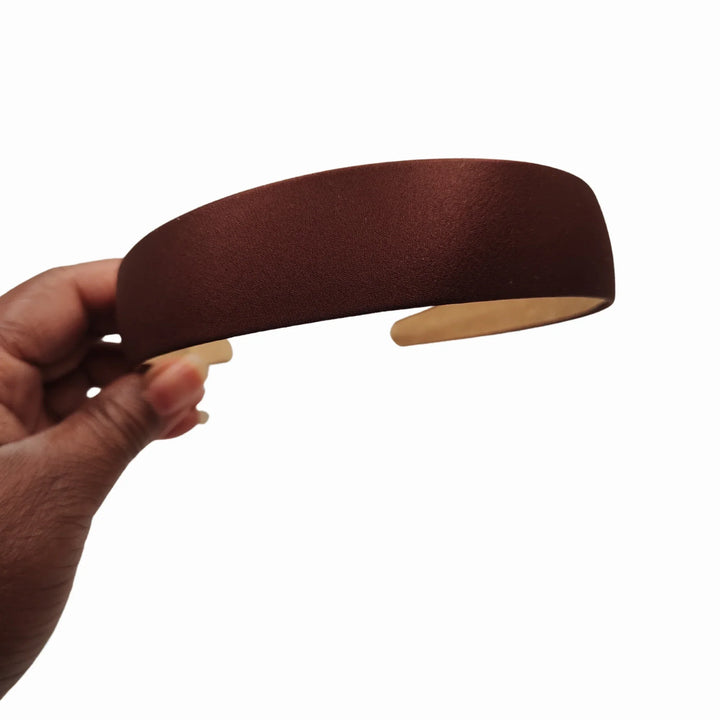 Brown | Satin Headband