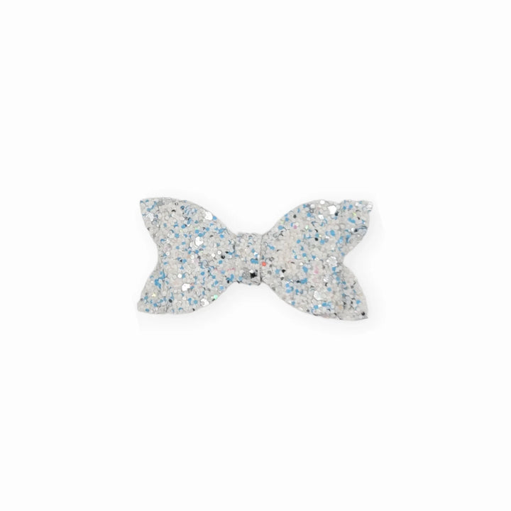 Luna | Frost Glitter Hair Bow
