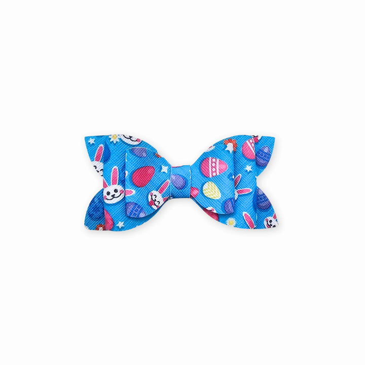 Luna | Bunny Bonnet Faux Leather Hair Bow