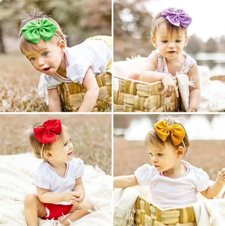 Blue Pinwheel Headband