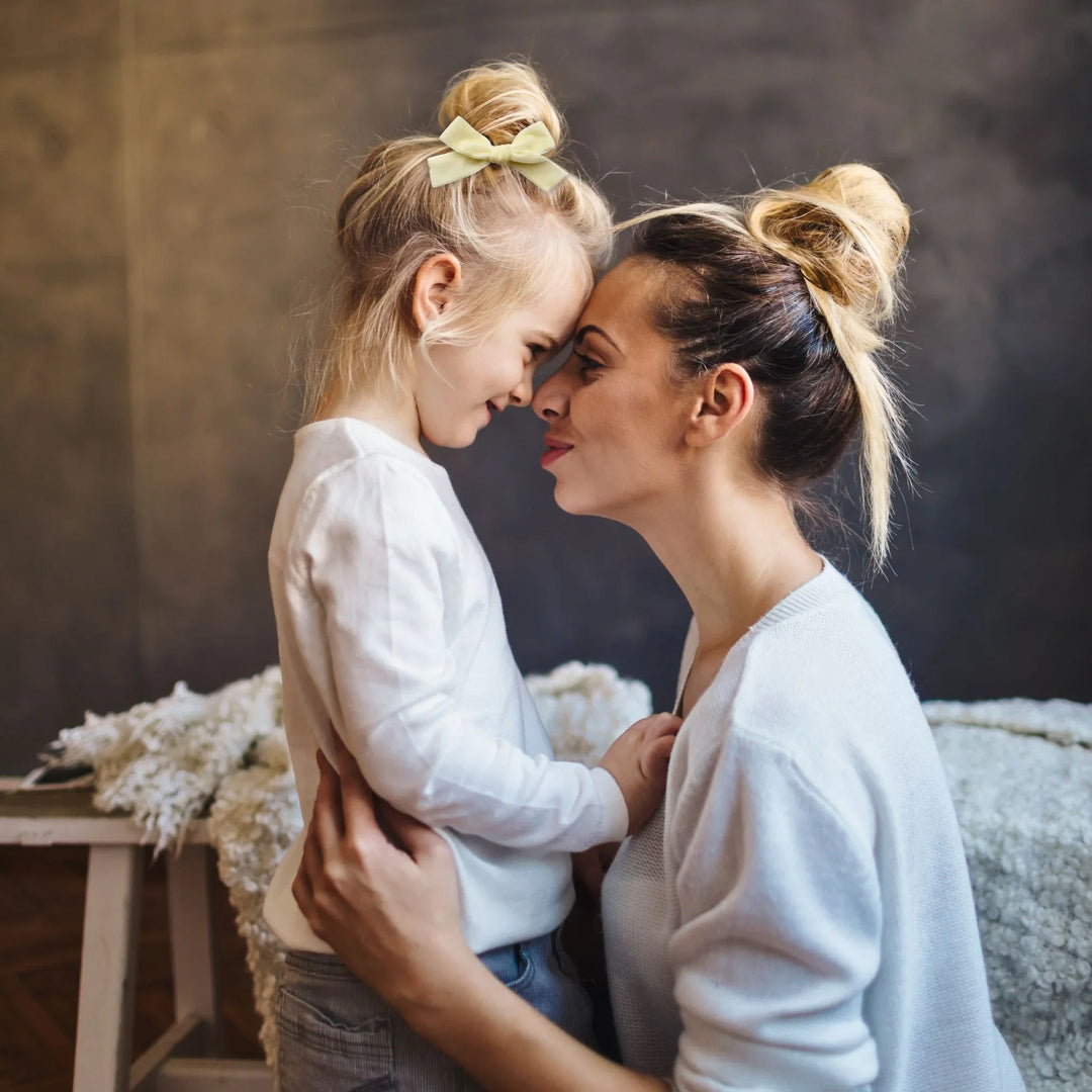 Large Velvet | Pigtail Set - Hand-Tied Bows