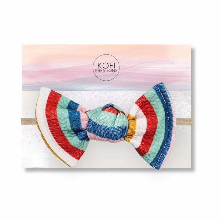 Multi-Stripe | Knot Hair Bows