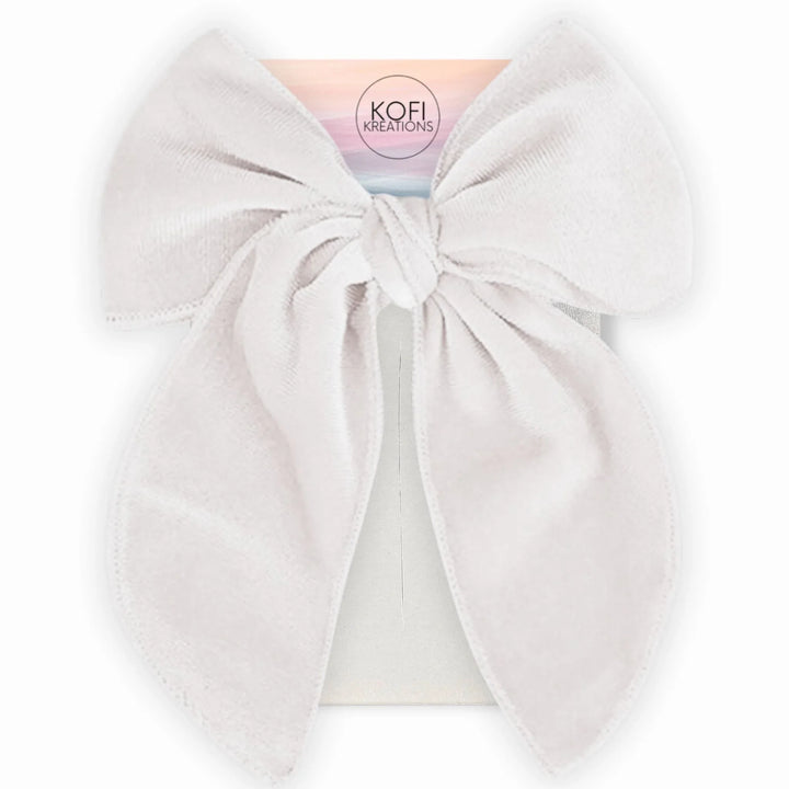Serged Fable | Velvet Hair Bows