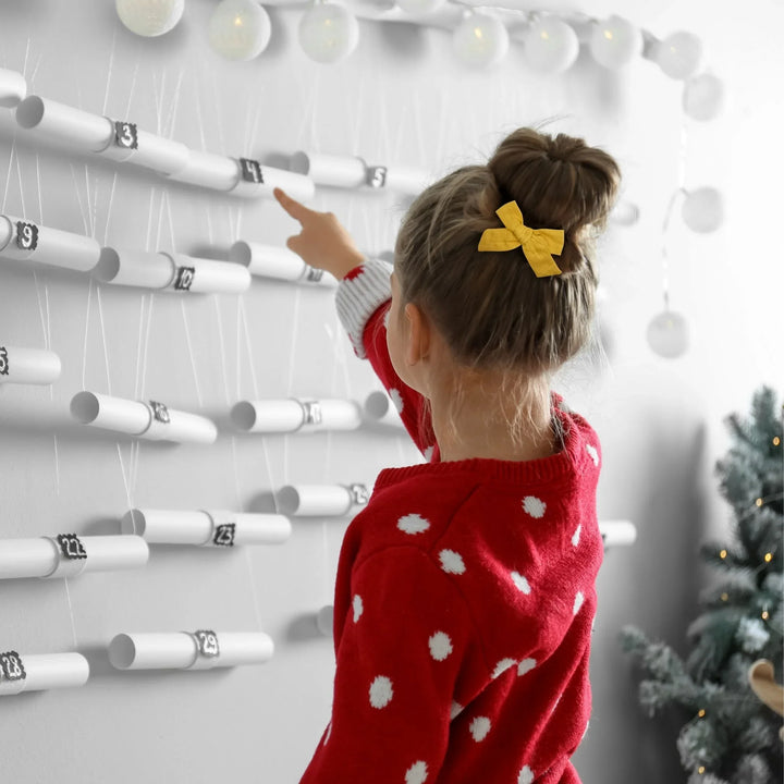 Gray  | Pigtail Set - Hand-tied Bow