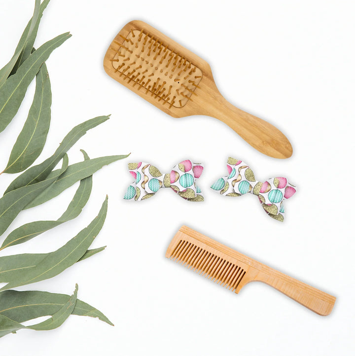 Faux Leather Hair Bows Grab Bag