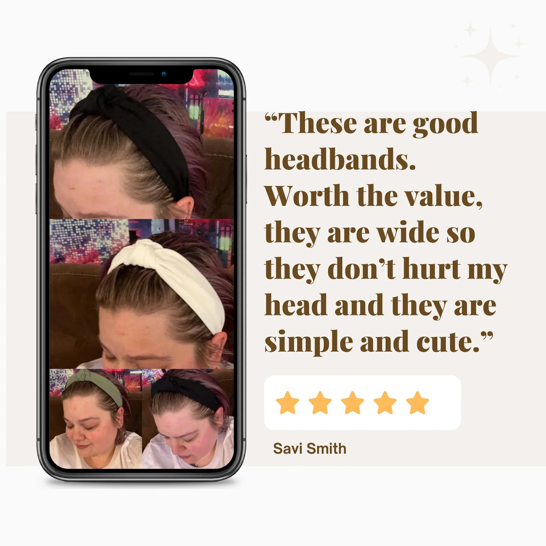 Toffee Chiffon Headband
