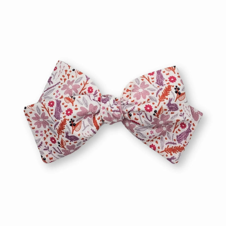 Audrey | Poppy Hand-Tied Hair Bow