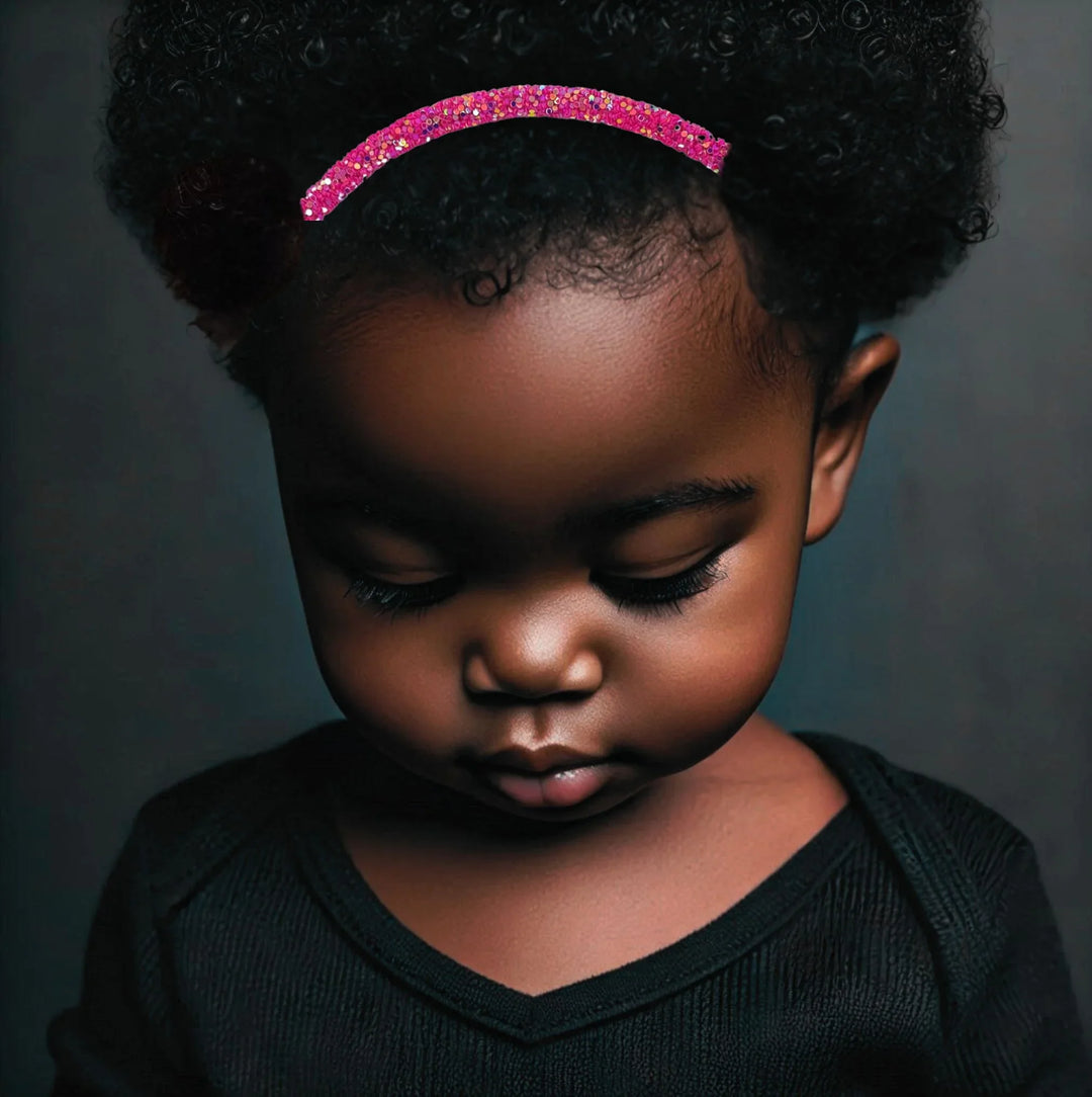 Fuchsia | Glitter Headband