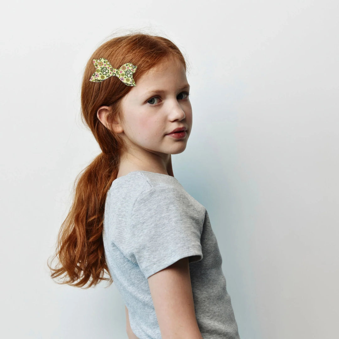Luna | Cluster Faux Leather Hair Bows