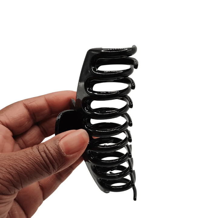 Black Hair Claw Clip - Kofi Kreations