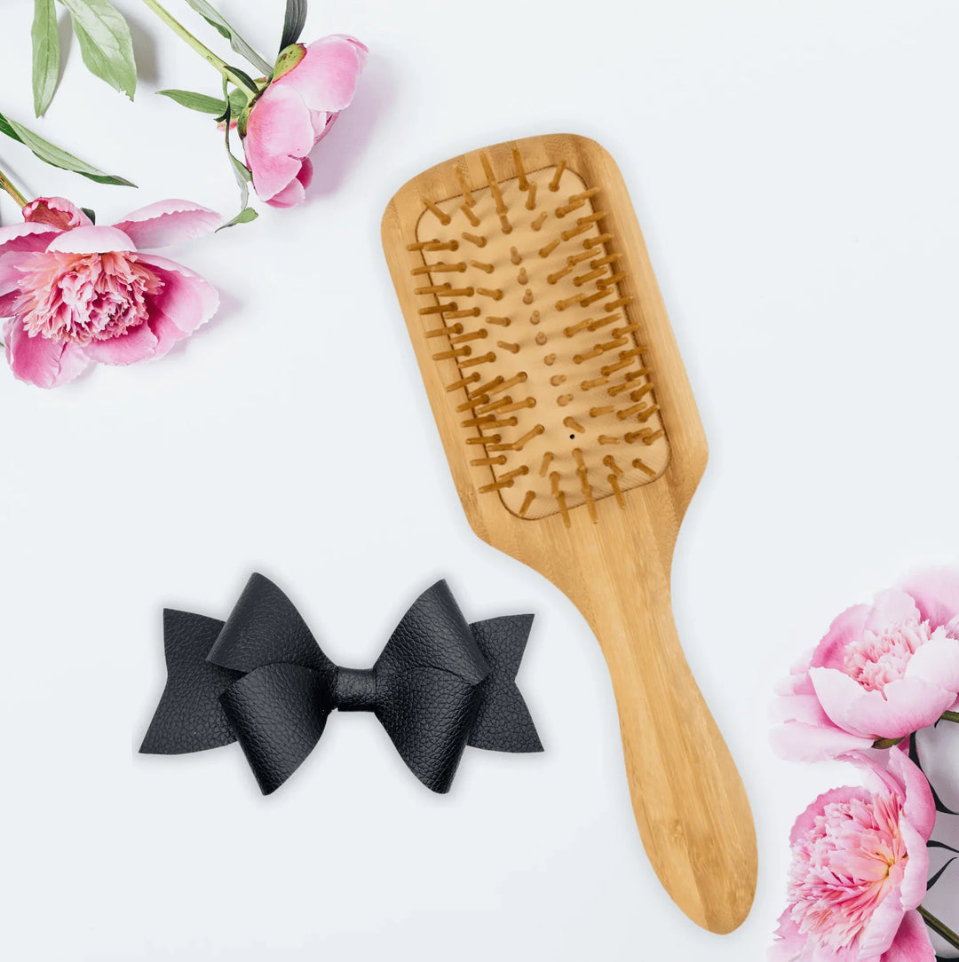 Black Persephone Hair Bow - Kofi Kreations