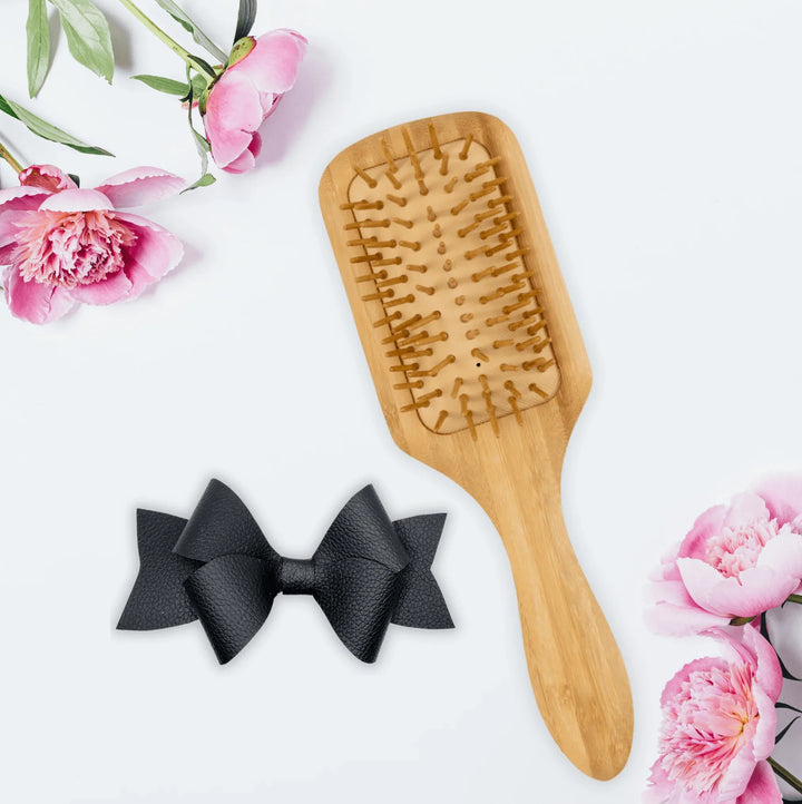Black Persephone Hair Bow - Kofi Kreations