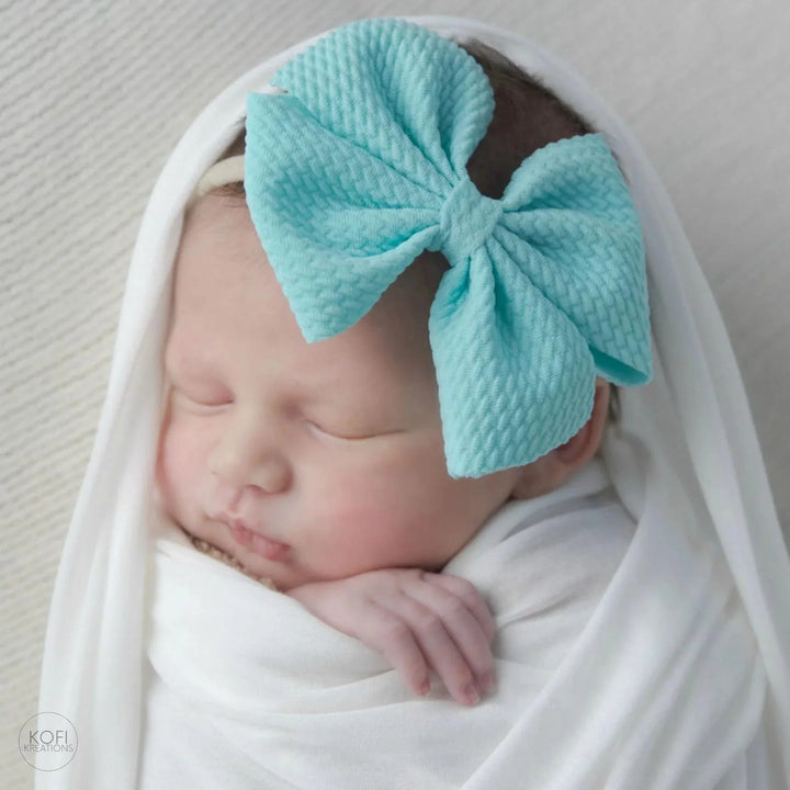 Black Pinwheel Headband - Kofi Kreations