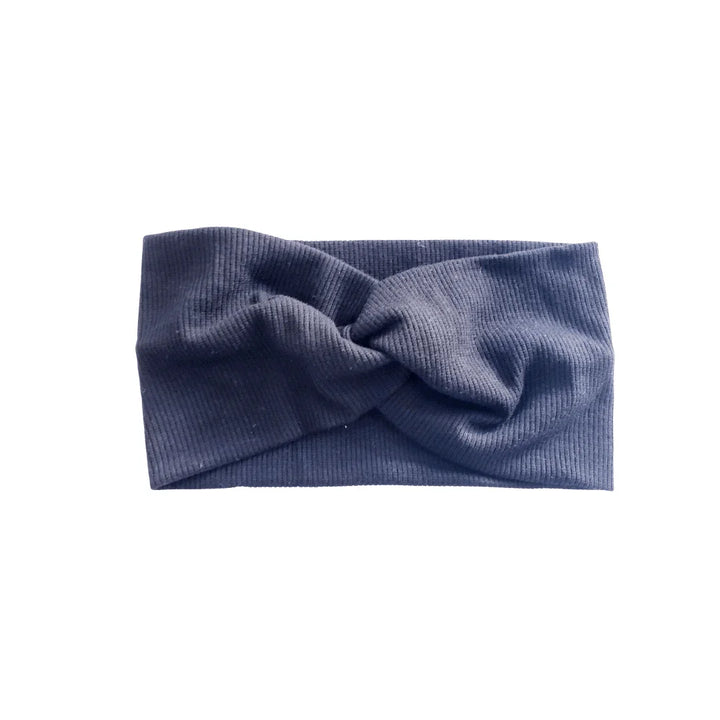 Black Twist Knot Headband - Kofi Kreations