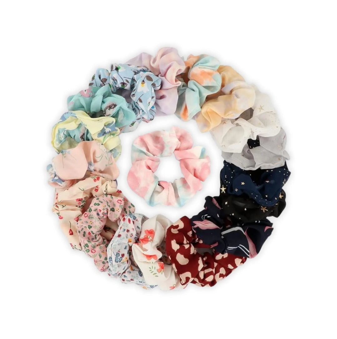 Bloom Chiffon Scrunchie - Kofi Kreations