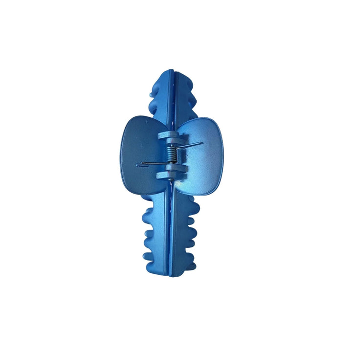 Blue Matte Hair Claw Clip - Kofi Kreations