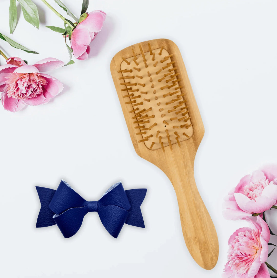 Blue Persephone Hair Bow - Kofi Kreations