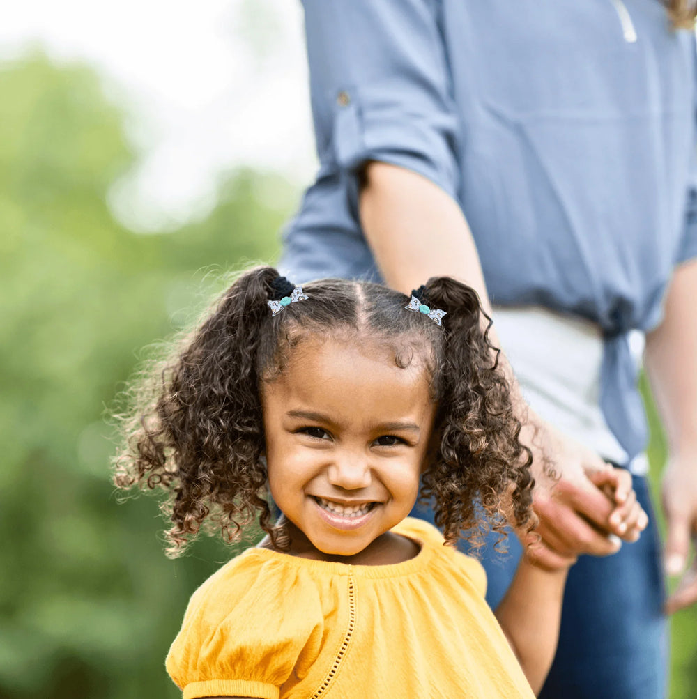 Blue Unicorn Hair Bows - Kofi Kreations