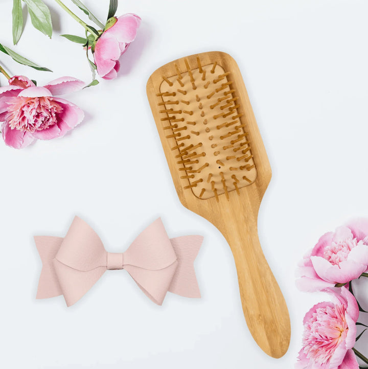 Blush Pink Persephone Hair Bow - Kofi Kreations