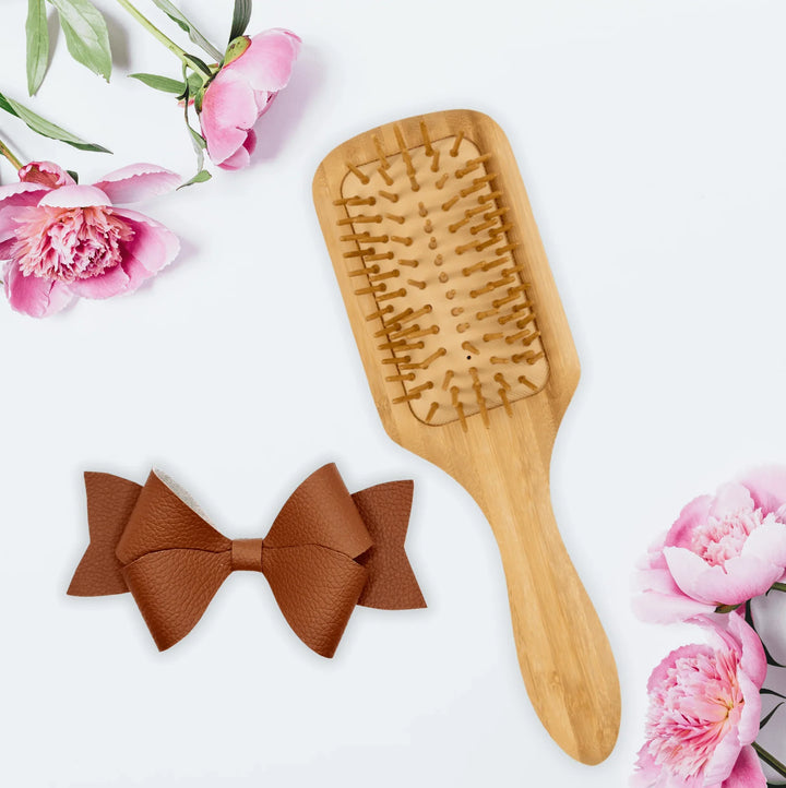 Brown Persephone Hair Bow - Kofi Kreations