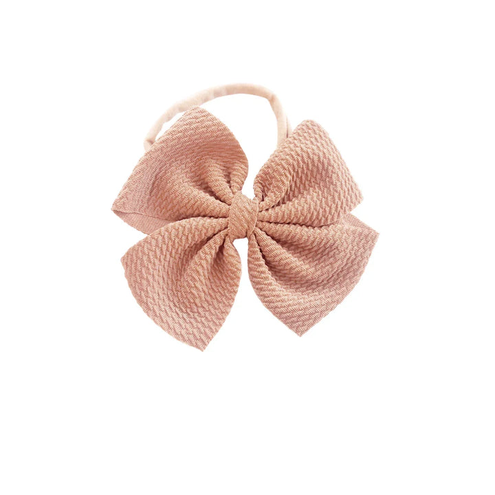 Brown Pinwheel Headband - Kofi Kreations