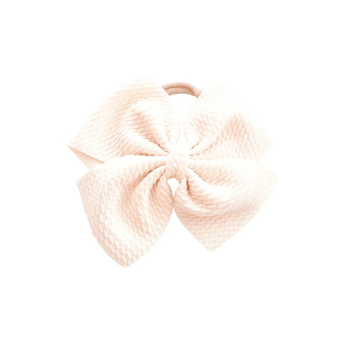 Cream Pinwheel Headband - Kofi Kreations